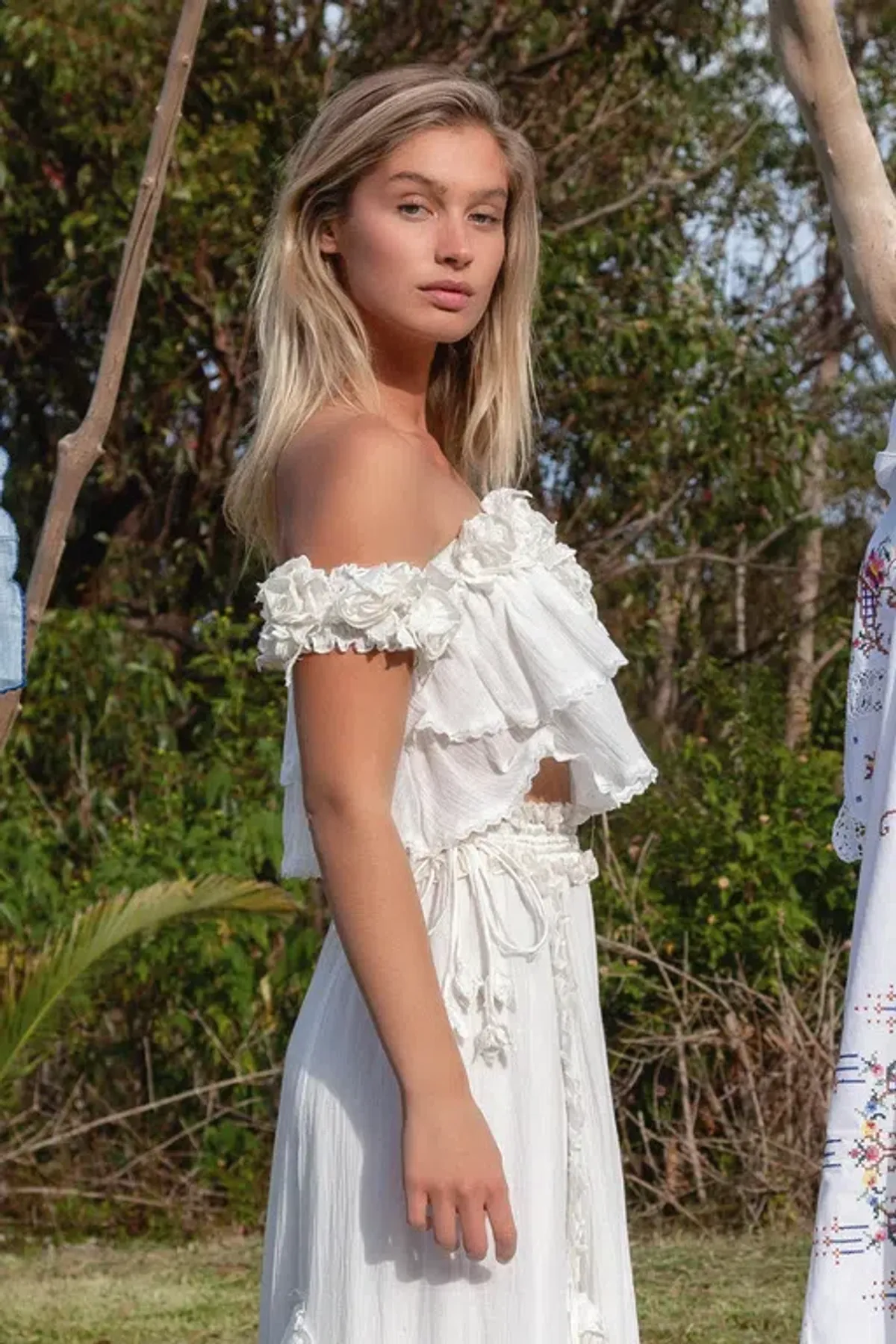 Fillyboo Buttercup Crop Top White Size AU 8 - Image 2