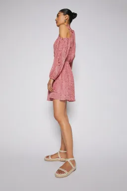 Scanlan Theodore Paisley Print Drawcord Mini Pink Size AU 8 for rent on The Volte - image 3