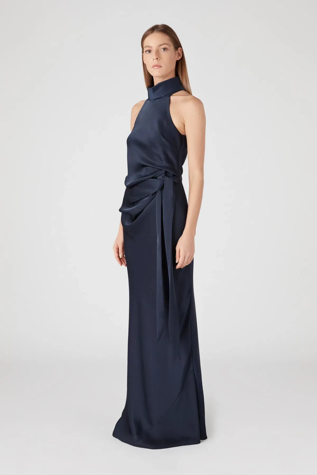 Camilla and Marc Antonelli Gown Navy Size 10  - Image 2
