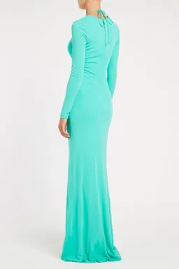 Rebecca Vallance Riccardo Gown Turquoise Green Size 12  for rent on The Volte - image 3