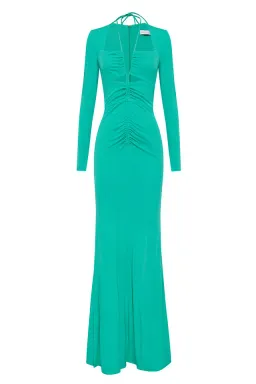 Rebecca Vallance Riccardo Gown Turquoise Green Size 12  for rent on The Volte - image 5