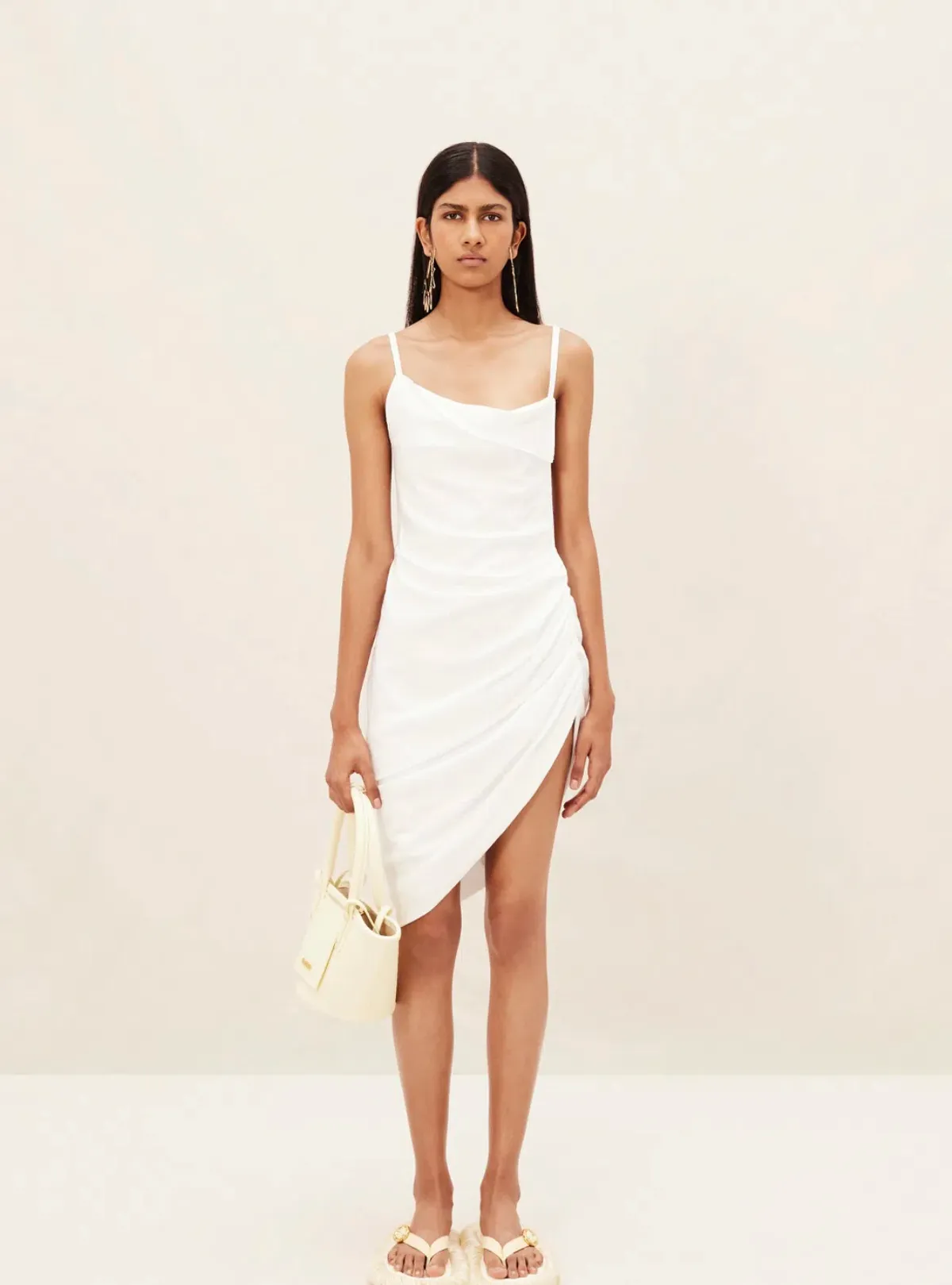 Jacquemus La Robe Saudade White Size 36 / AU 8  - Image 1