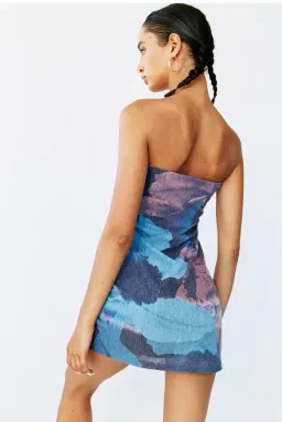 With Jean Frankie Dress Multi Size XS/AU6 for rent on The Volte - image 4