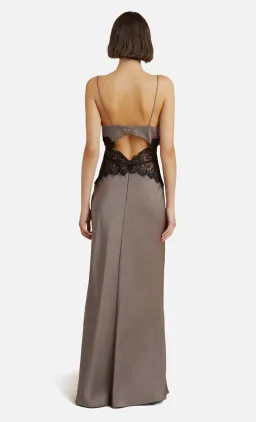 Bec & Bridge Camille Maxi Dress Grey Size XXL / AU 16 for rent on The Volte - image 2