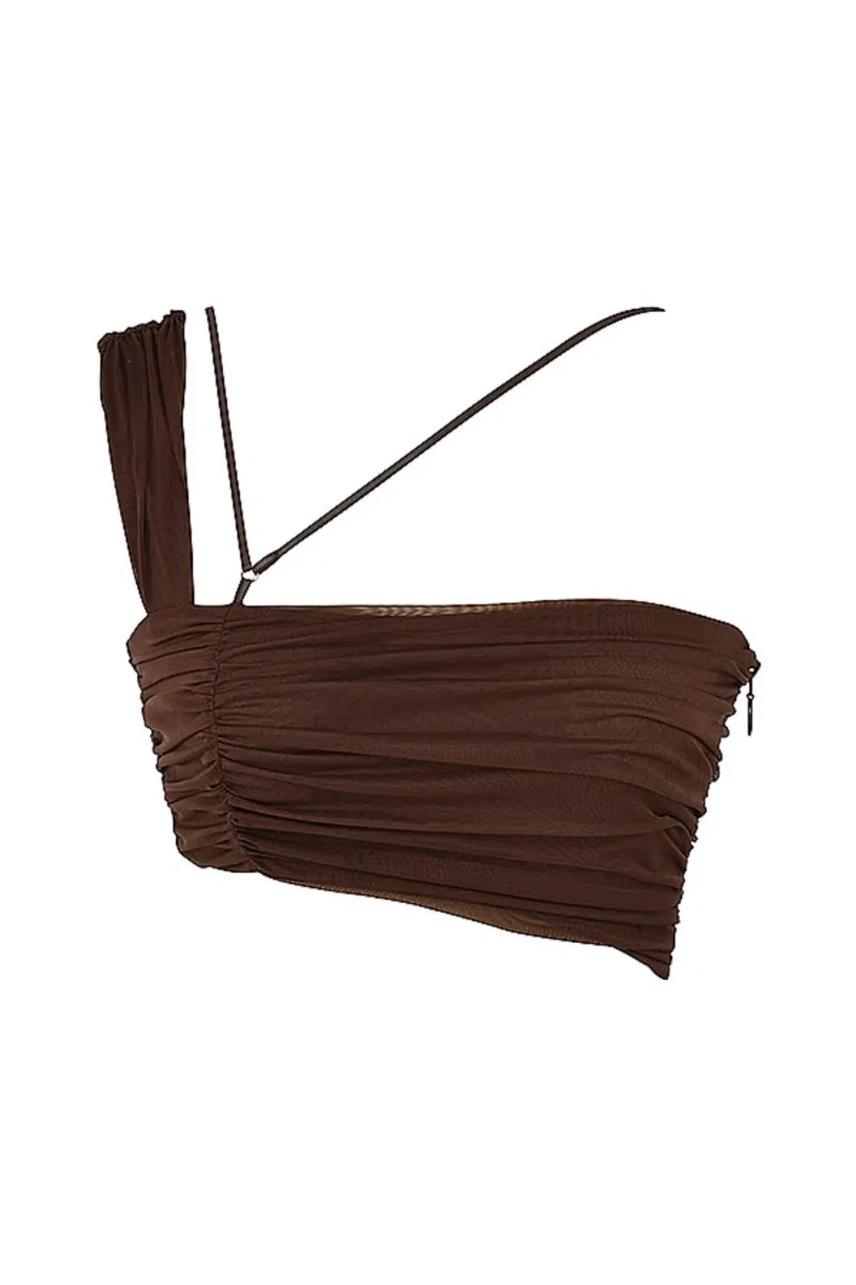 House of CB Mistress Rocks Theory Top and Purity Skirt Set Brown Size XL - Image 6