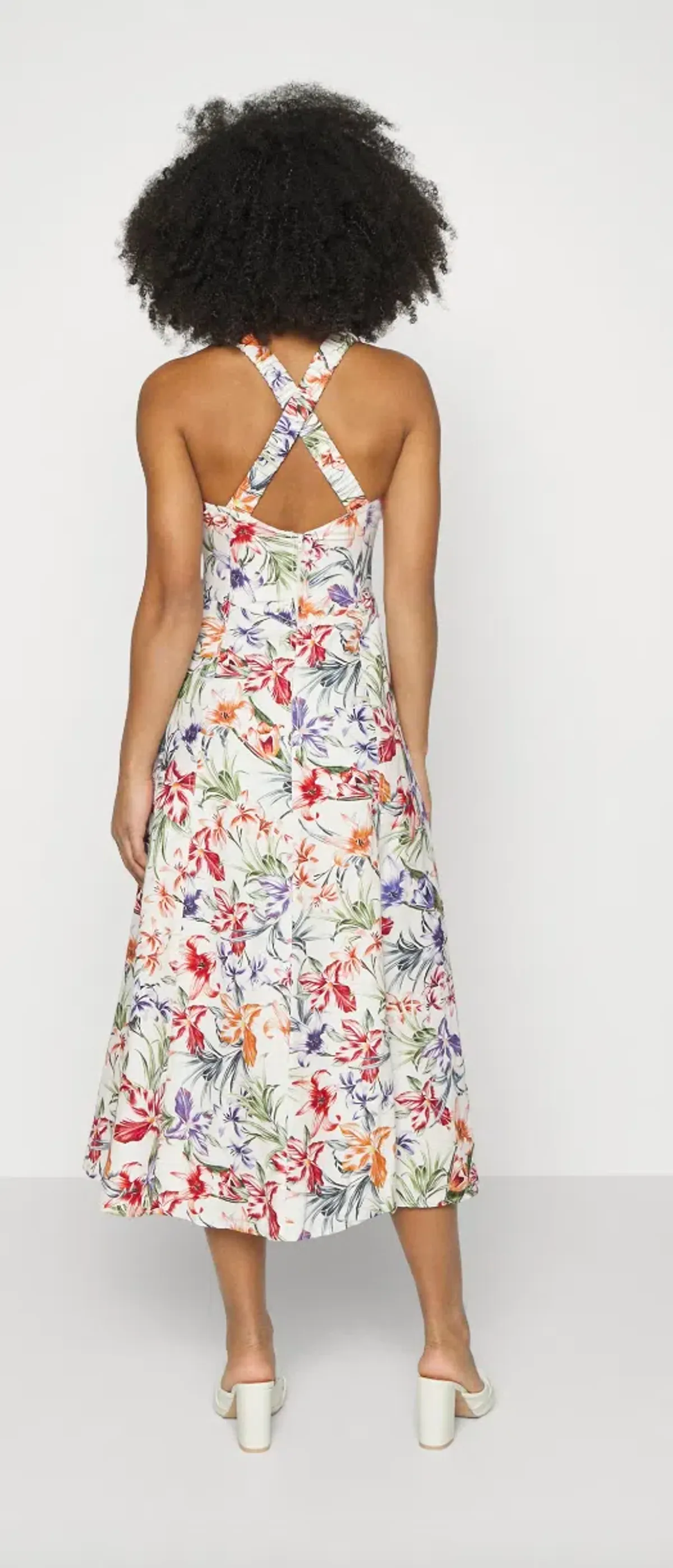 C/MEO Collective New Direction Midi Dress Ecru Botanic Size XS / Au 6 - Image 2