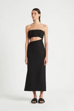 Sir the Label Yves Strapless Dress Black Size 2 / Au 10 for rent on The Volte - image 1