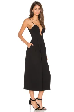 Zimmermann Crepe Underwire Jumpsuit Black Size AU 12 for rent on The Volte - image 2