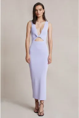 Bec & Bridge Sorbet Summer Midi Dress Lilac Size AU 10 for rent on The Volte - image 1