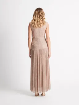 Sheike Eternity Maxi Gown Dress Nude Blush Size 10 for rent on The Volte - image 3