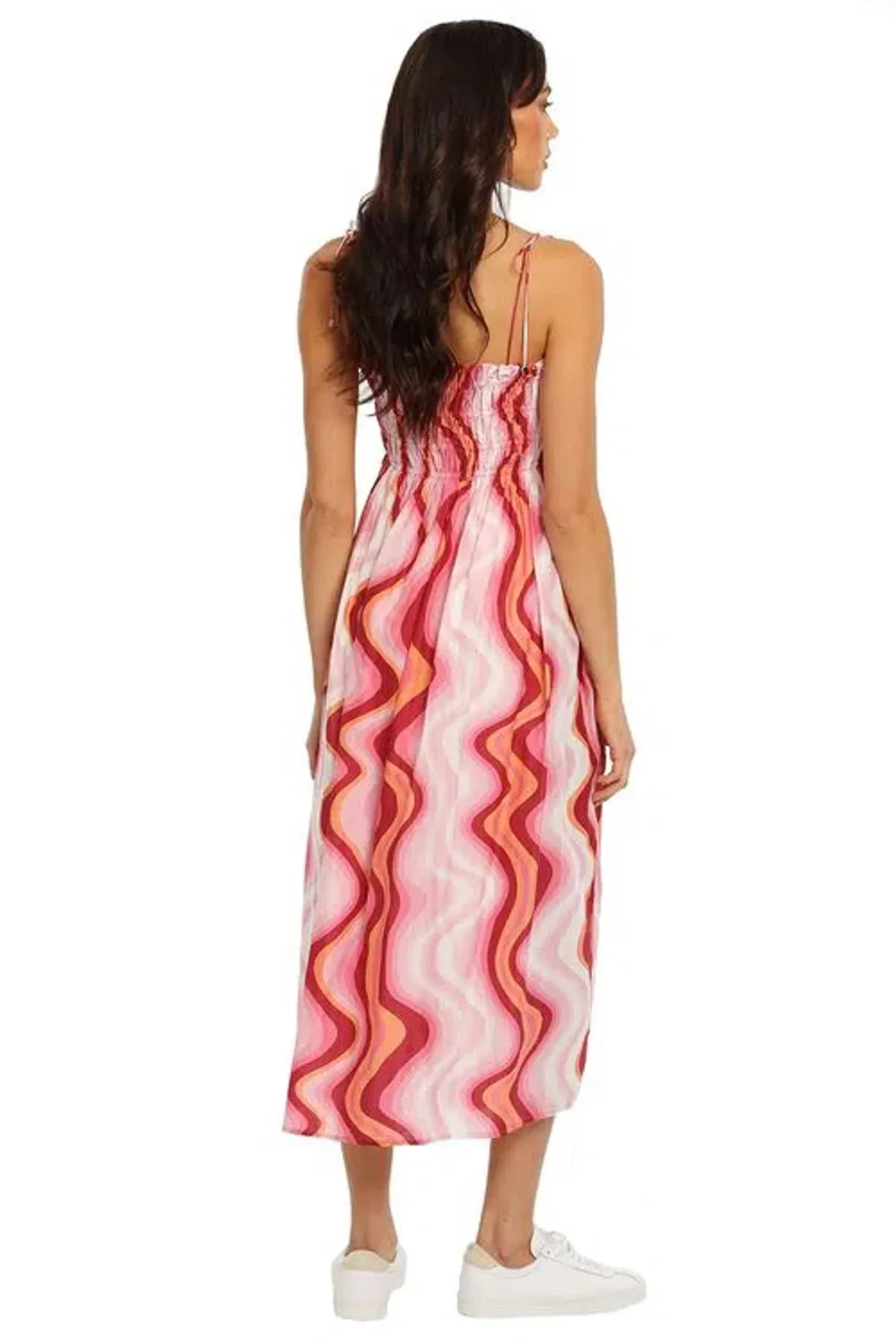 Steele Mirabella Dress Pink Print Size 12  - Image 3