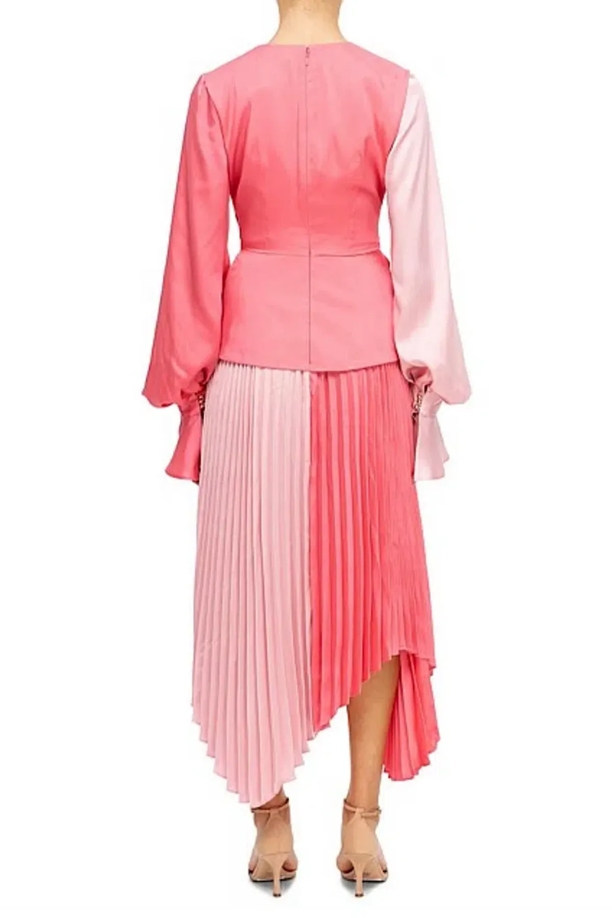 Acler Empire Dress Pink Size 8 - Image 2