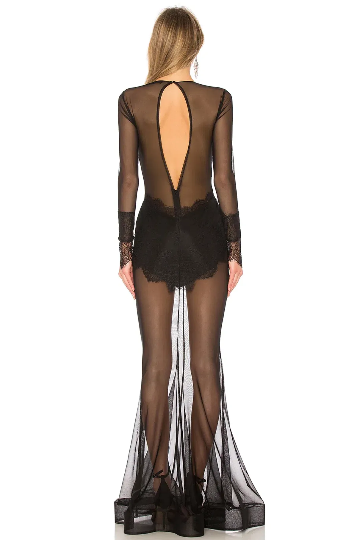 Michael Costello Martin Gown Black Size AU 8 - Image 2