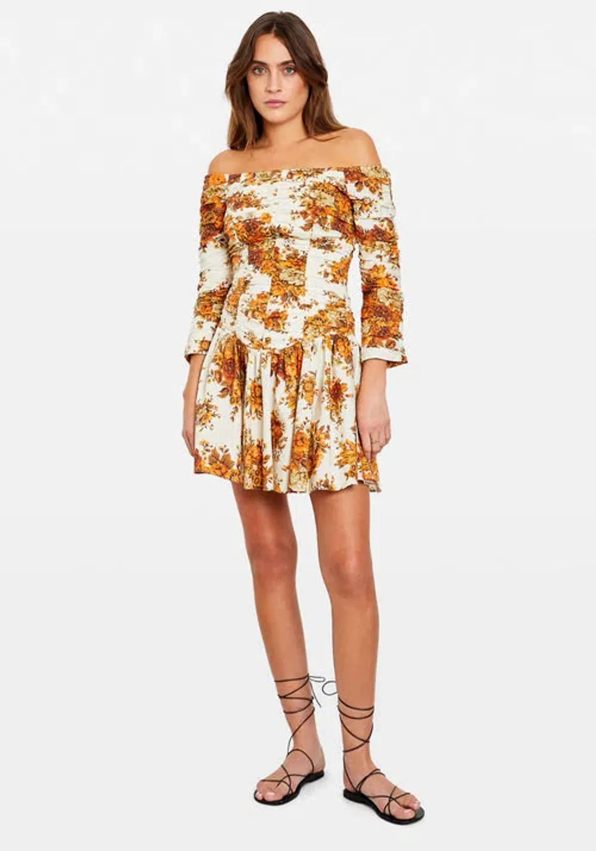 Alemais Derby Mini Dress Multi Size AU 6  - Image 1