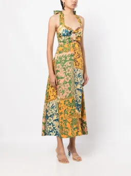 Alemais Archie Halter Dress Multi Size AU 6 for rent on The Volte - image 1