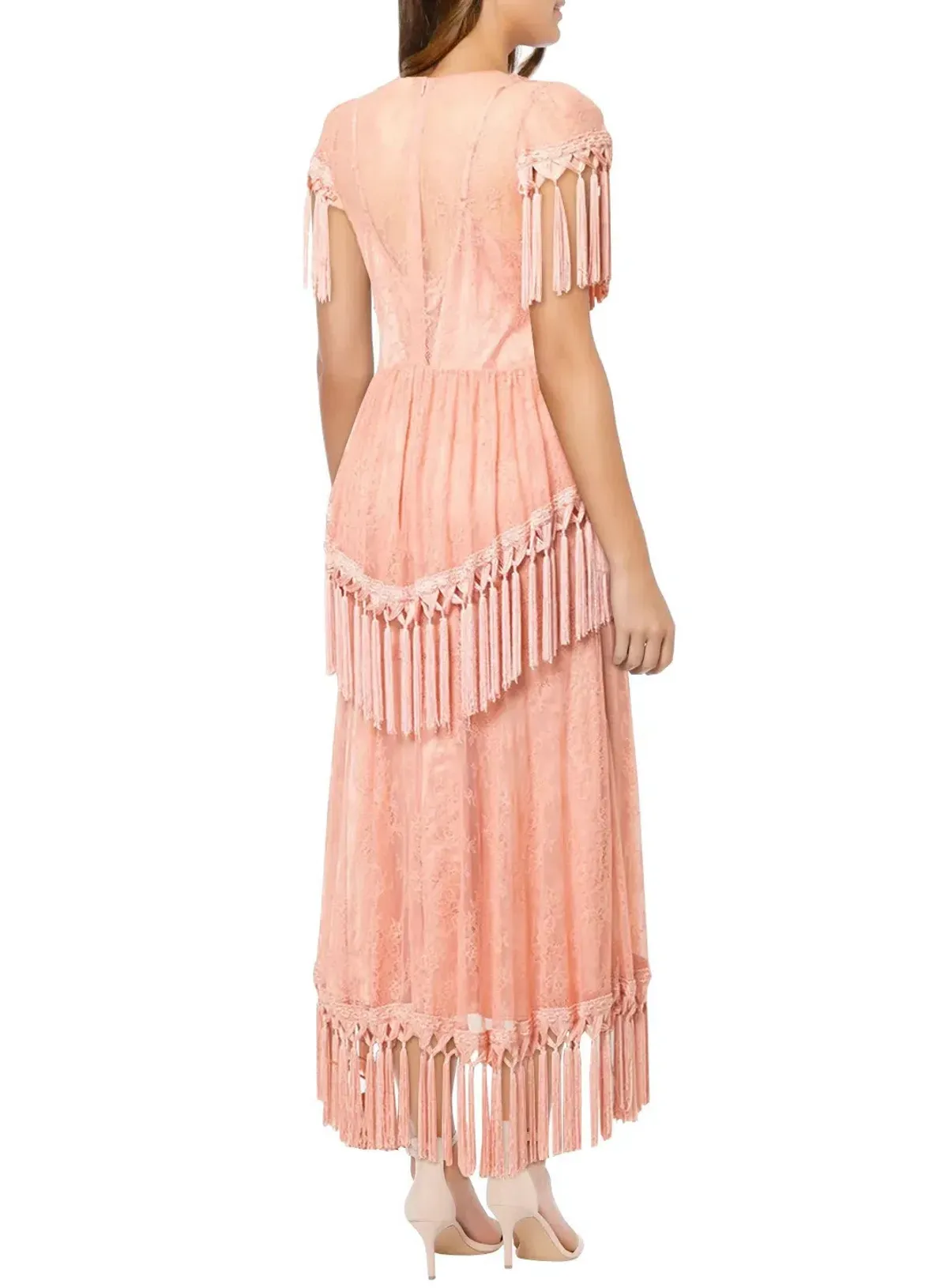 Alice McCall More Than A Woman Gown Blush Size 4 - Image 2