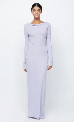 Bec & Bridge Amara Long Sleeve Maxi Dress Lilac Size 8 for rent on The Volte - image 3