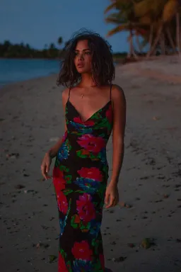 Rat & Boa Maxi Casablanca Dress Floral Size XS / Au 6  for rent on The Volte - image 4