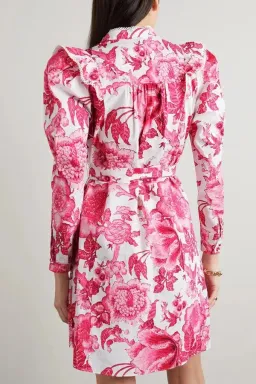 Diane Von Furstenburg Sandrah Dress Floral Size US 0/Au 6 for rent on The Volte - image 2