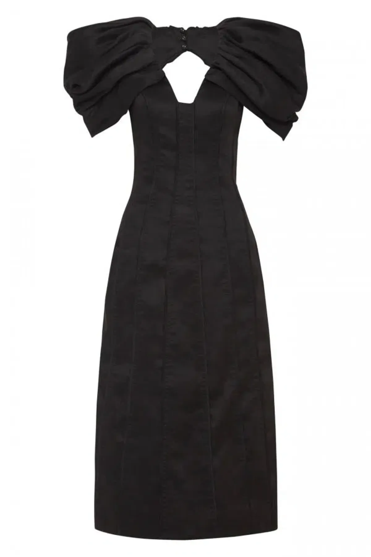Aje Admiral Butterfly Black Dress Size 8 - Image 3