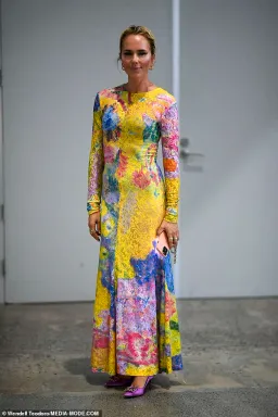 Romance was born Yellow Reef Long Sleeve Lace Frock Multi Size 12  for rent on The Volte - image 3