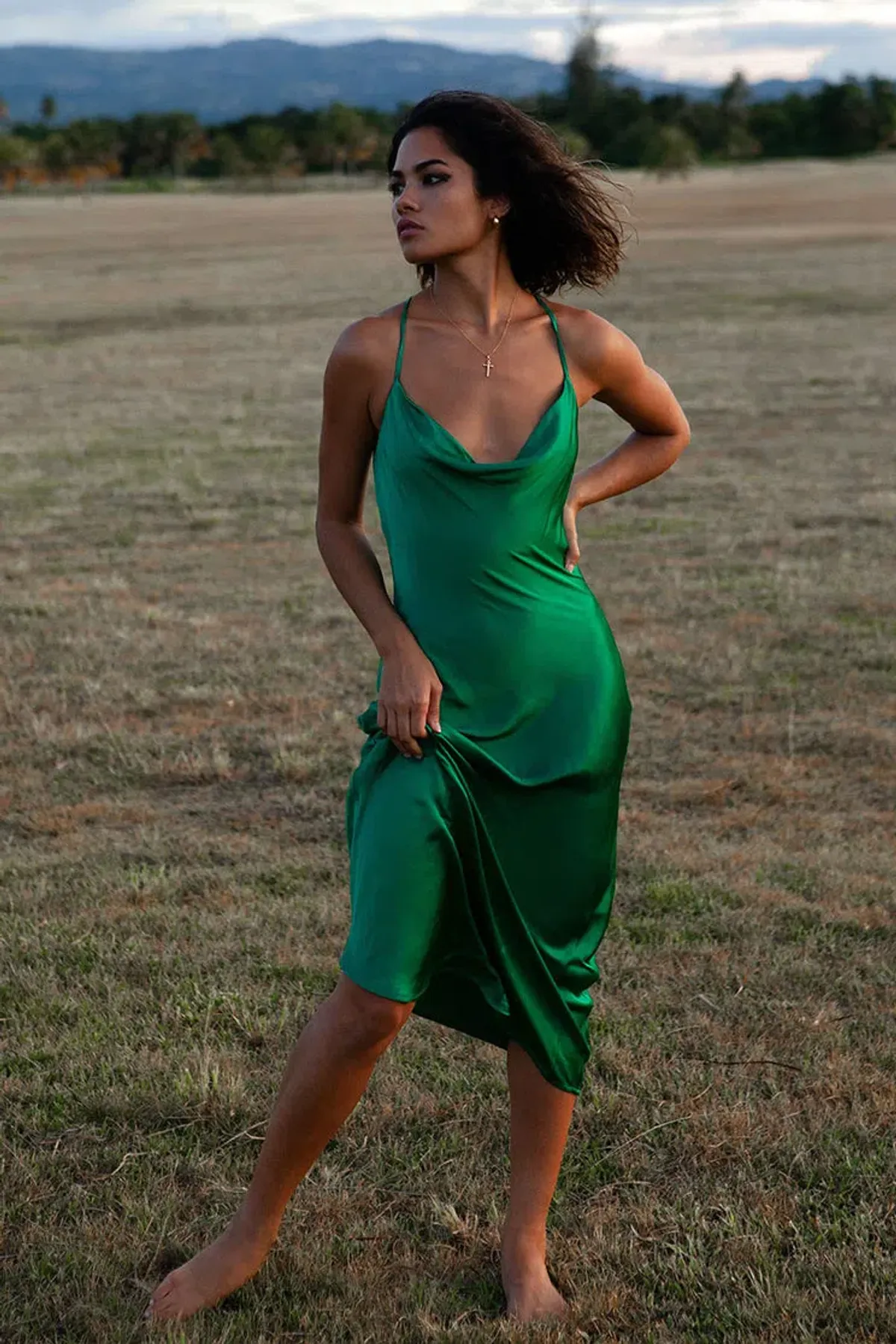 Rat & Boa Gigi Dress Green Size XXS/Au 4 - Image 1