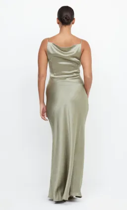Bec & Bridge The Dreamer Maxi Dress Sage Size 10 for rent on The Volte - image 3