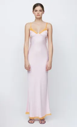 Bec & Bridge Joelle Maxi Dress Quartz/Tangerine Size 8  for rent on The Volte - image 5