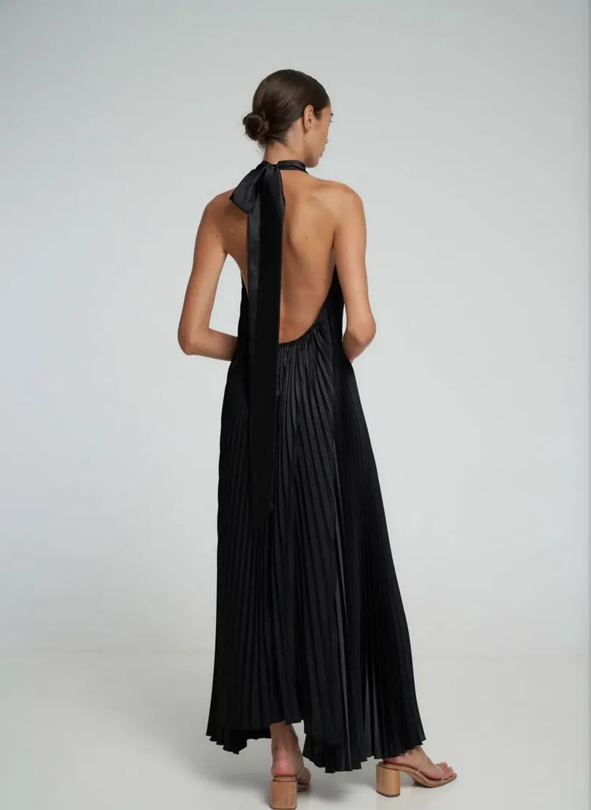 L'Idee Opera Gown Black Size AU 8 - Image 3