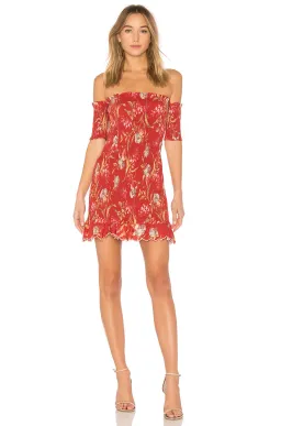 Zimmermann Corsair Mini Dress Floral Size 1/Au 10 for rent on The Volte - image 1