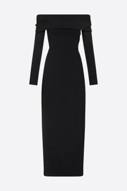 Manning Cartell Another Time Off-Shoulders Dress Black Size 6  for rent on The Volte - image 3