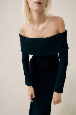 Manning Cartell Another Time Off-Shoulders Dress Black Size 6  for rent on The Volte - image 2