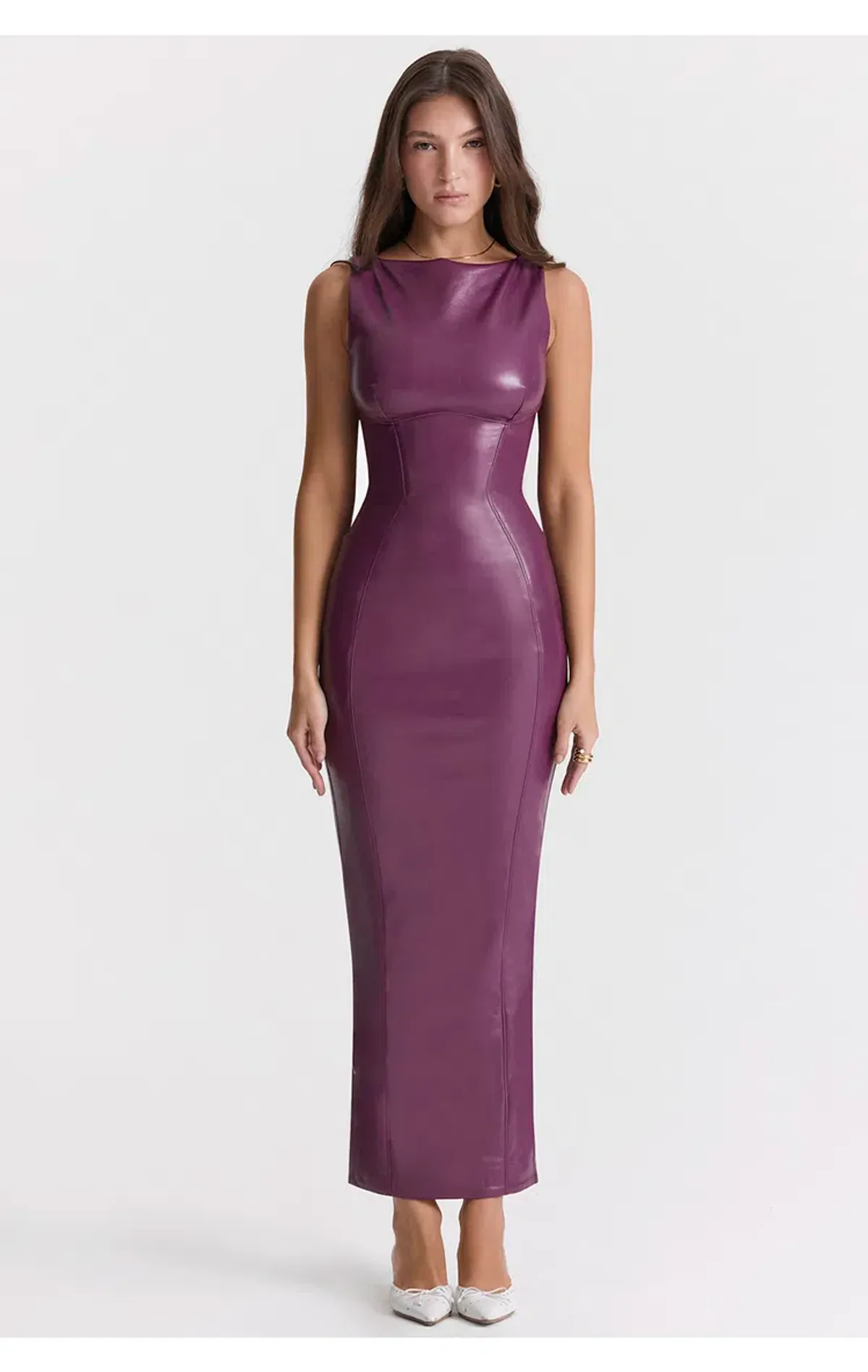 House of CB Sahara Dress Purple Size XS / AU 6 - Image 2