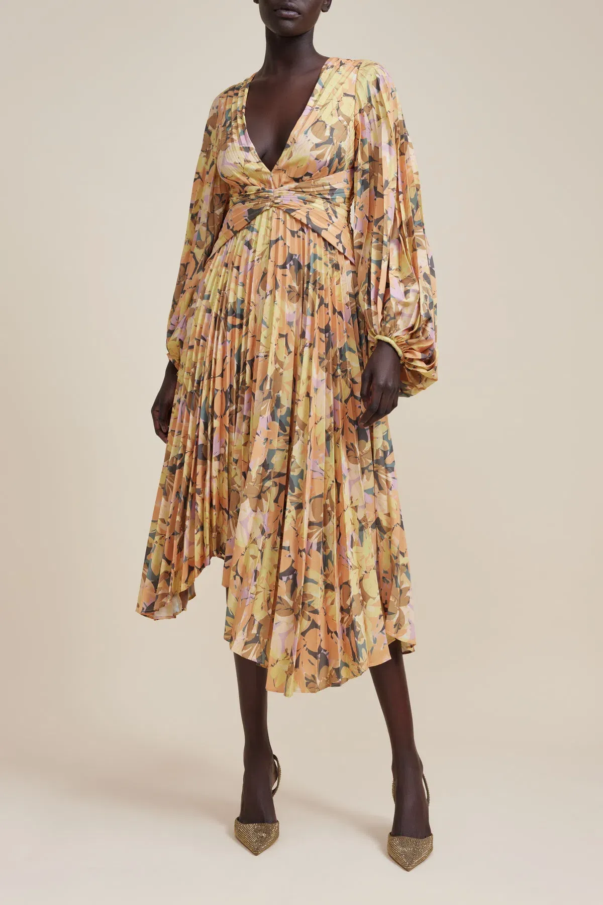 Acler Palms Kaleidoscope Midi Dress Floral  Size 8  - Image 2