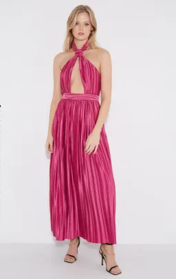 Sonya Moda Sana Dress Fuchsia Size 8 for rent on The Volte - image 2