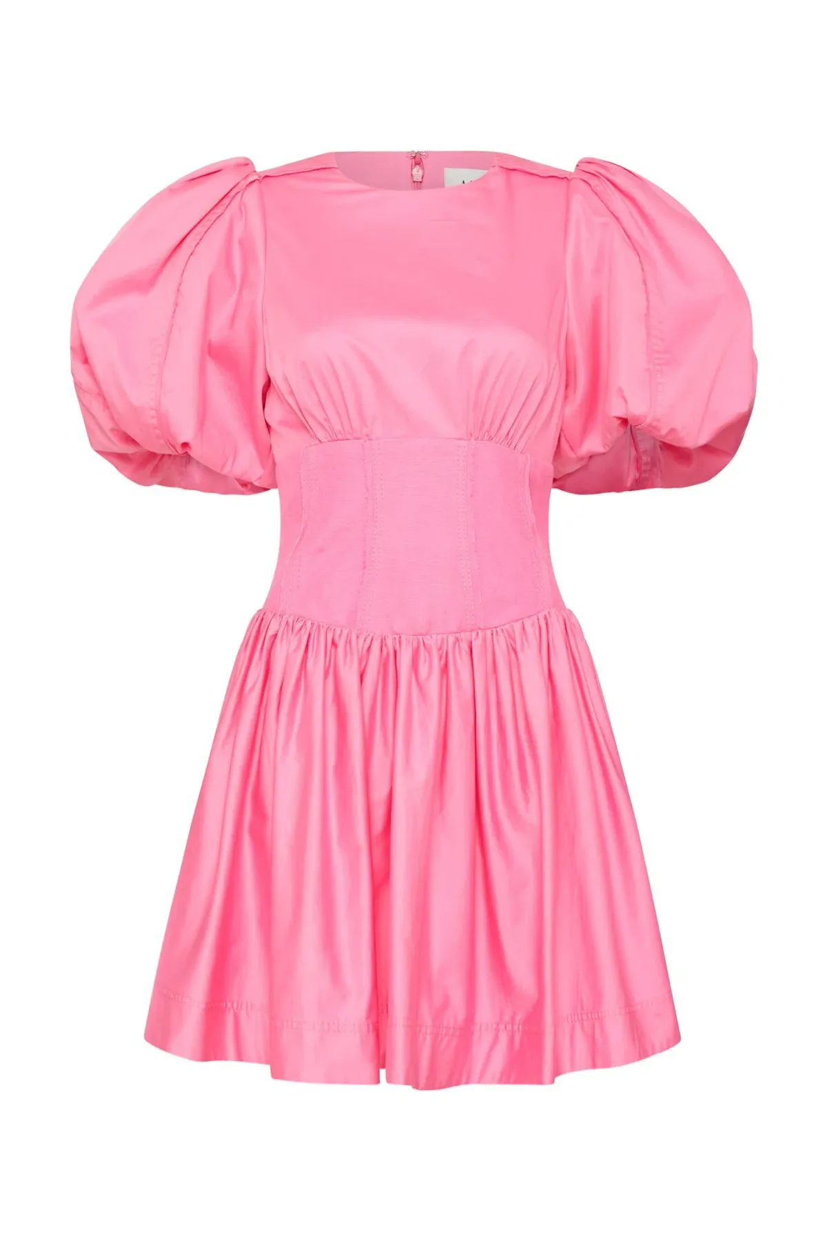 Aje Gianna Puff Sleeve Pink Size 10 - Image 4