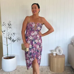 Elliatt Corse Dress Floral Size L/Au 12 for rent on The Volte - image 1