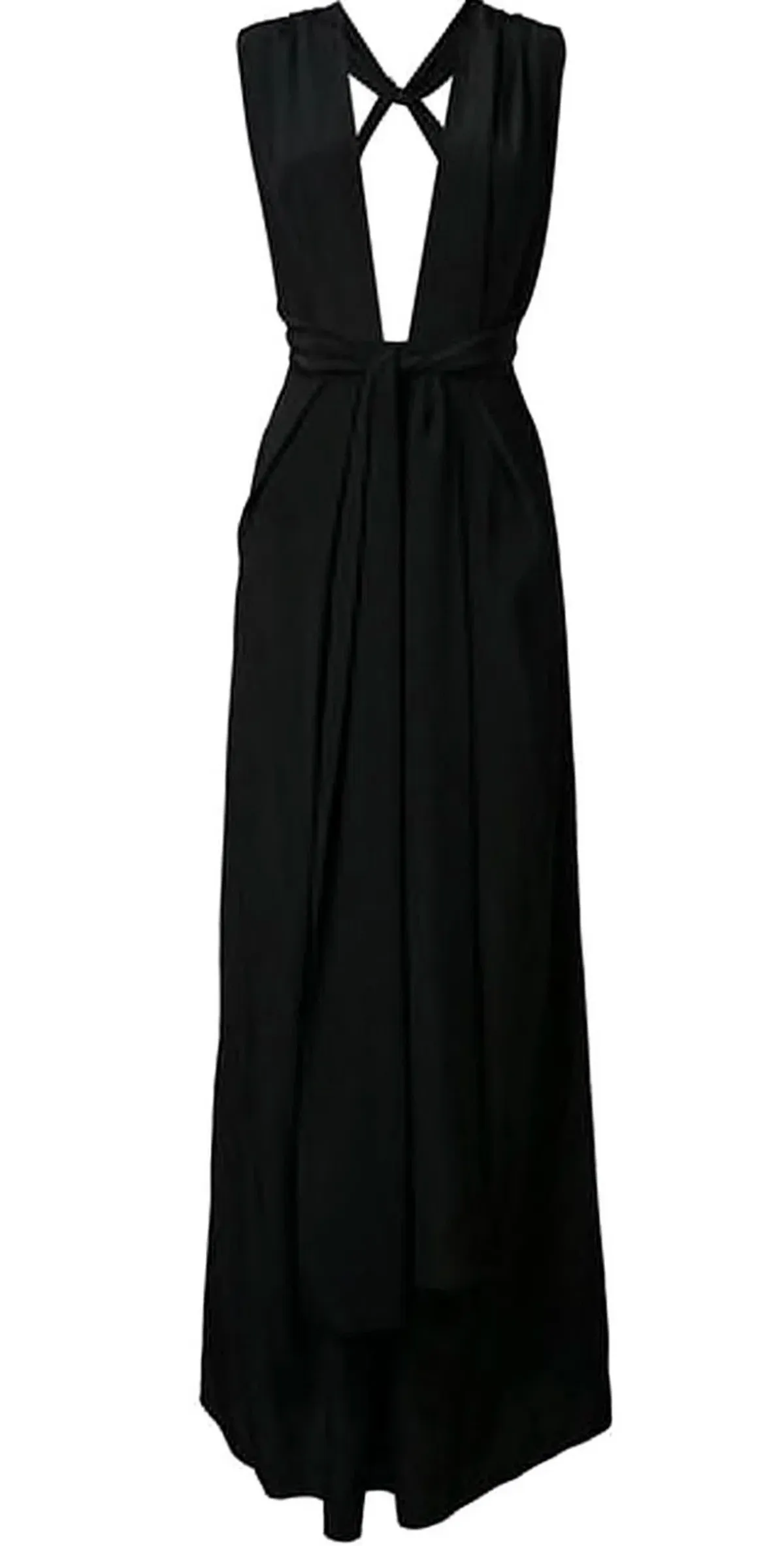 Bianca Spender Black Silk CDC Ascendant Gown Black Size 8 - Image 5