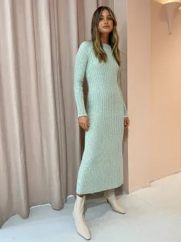 Friends with Frank Thea Dress in Pistachio Twist Size M/Au 10 for rent on The Volte - image 2