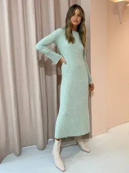 Friends with Frank Thea Dress in Pistachio Twist Size M/Au 10 for rent on The Volte - image 1