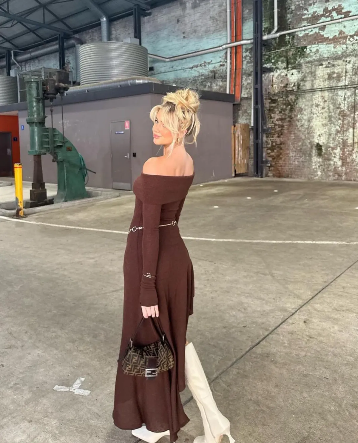 Arcina Ori Bella Dress Brown Size XS / Au 6 - Image 3