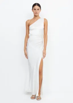 Bec & Bridge The Dreamer Asym Dress Ivory Size 6 for rent on The Volte - image 1