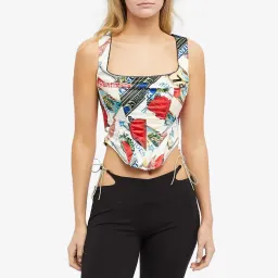 Miaou Figaro Campbell Corset Print Size 6 for rent on The Volte - image 1