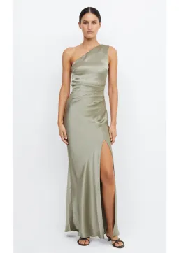 Bec & Bridge The Dreamer Asym Dress Sage Size AU 8 for rent on The Volte - image 1