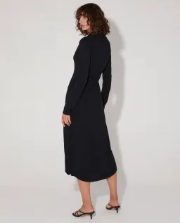 Hansen & Gretel Chandler Knit Midi Dress Black Size XS / Au 6 for rent on The Volte - image 2