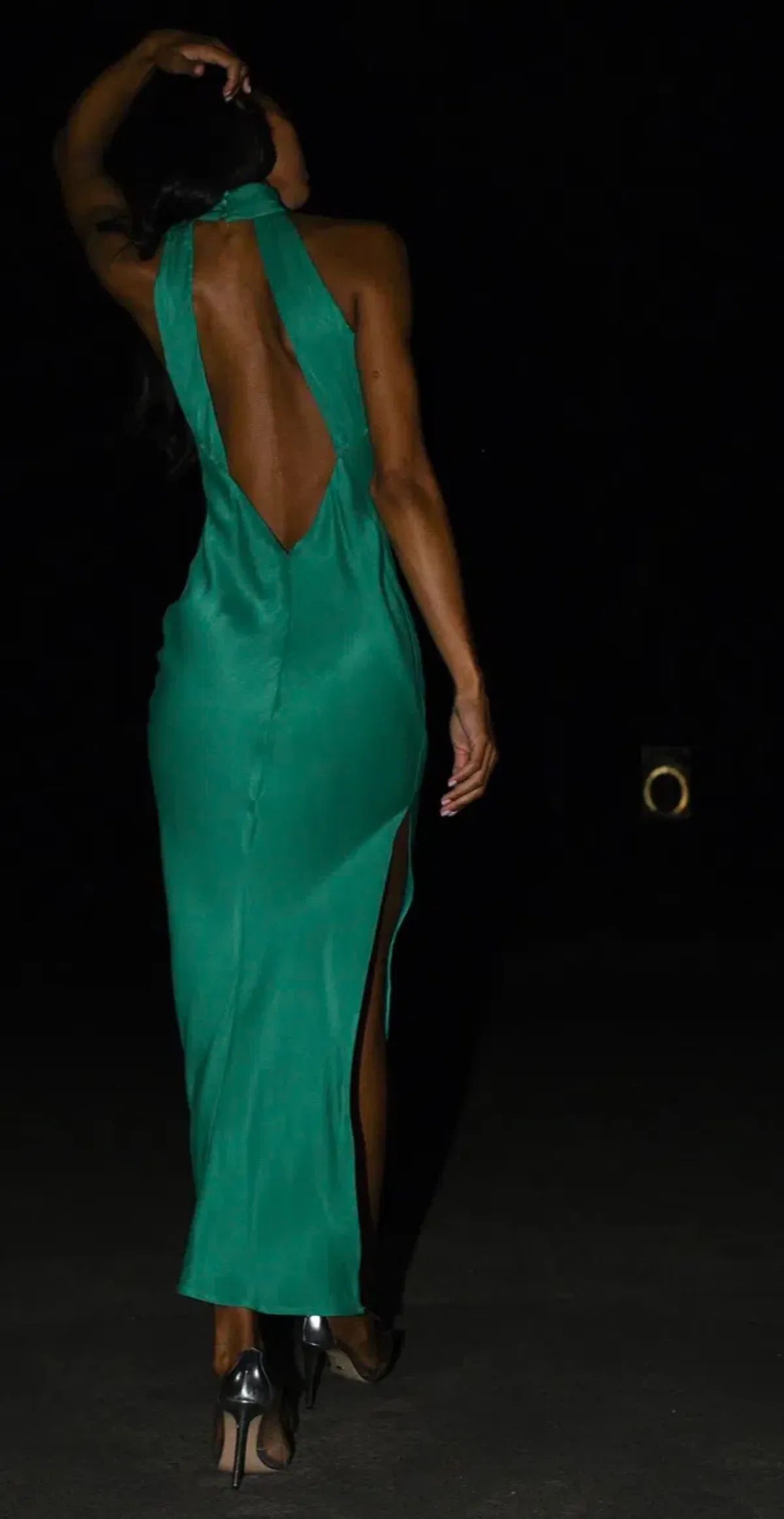 Meshki Claire Dress Green Size XXS/Au 4 - Image 3