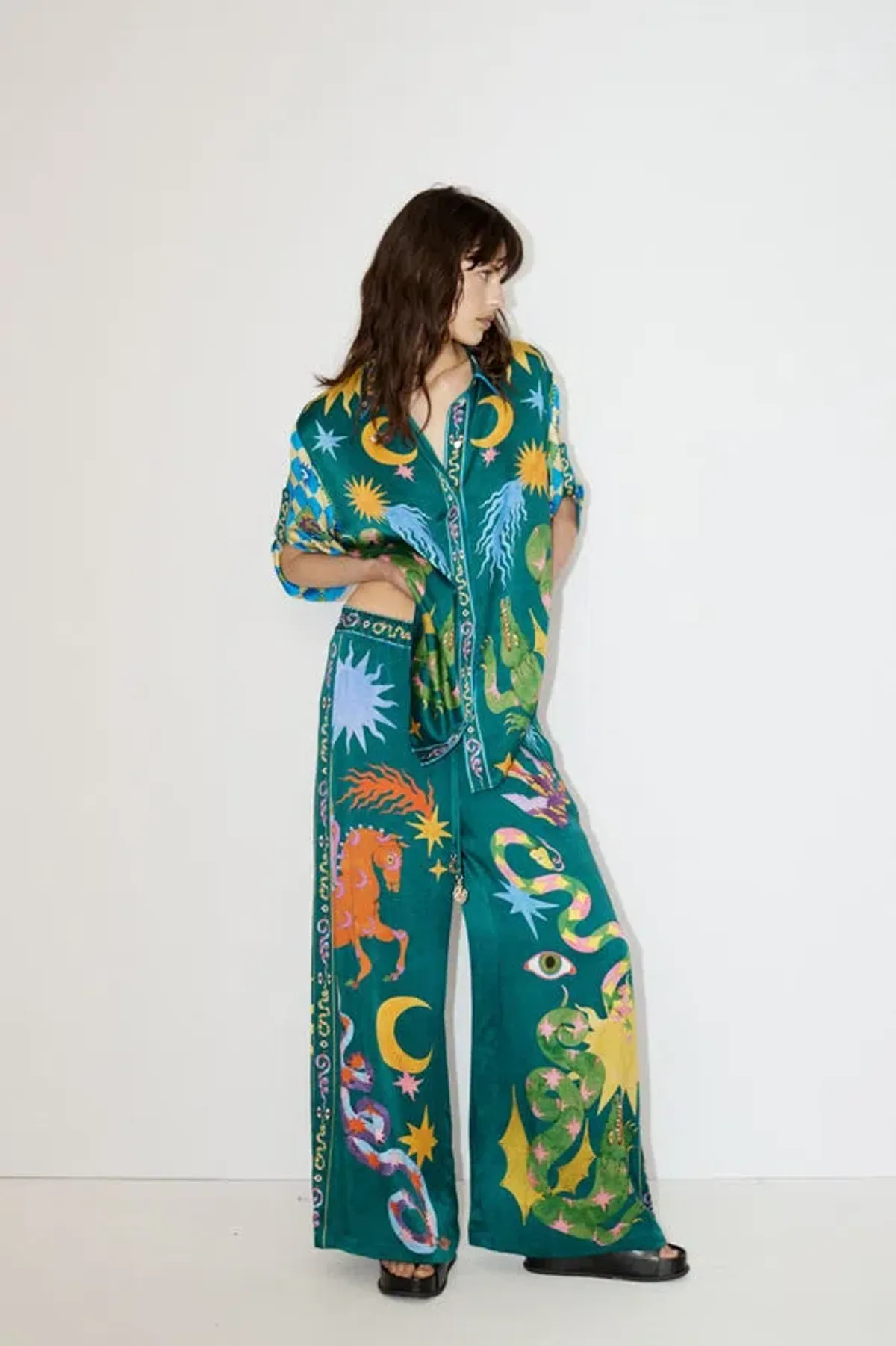 Alemais Guardian Shirt and Pant Set Multi Size 10 - Image 3