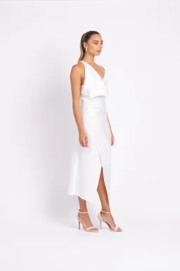One Fell Swoop Muse Maxi Dress White Maxi Size 8 for rent on The Volte - image 1
