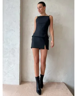 Bec & Bridge Tali Belted Dress in Check Size AU 8 for rent on The Volte - image 1