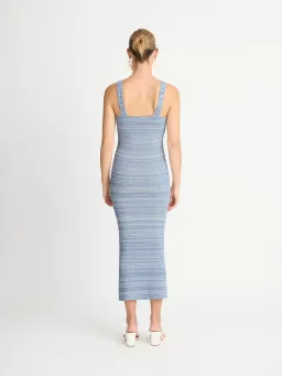 Sheike Hannah Knit Dress Blue Size S/AU 8 for rent on The Volte - image 2